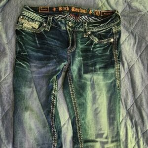 Rock Revival Women's Blue Jeans